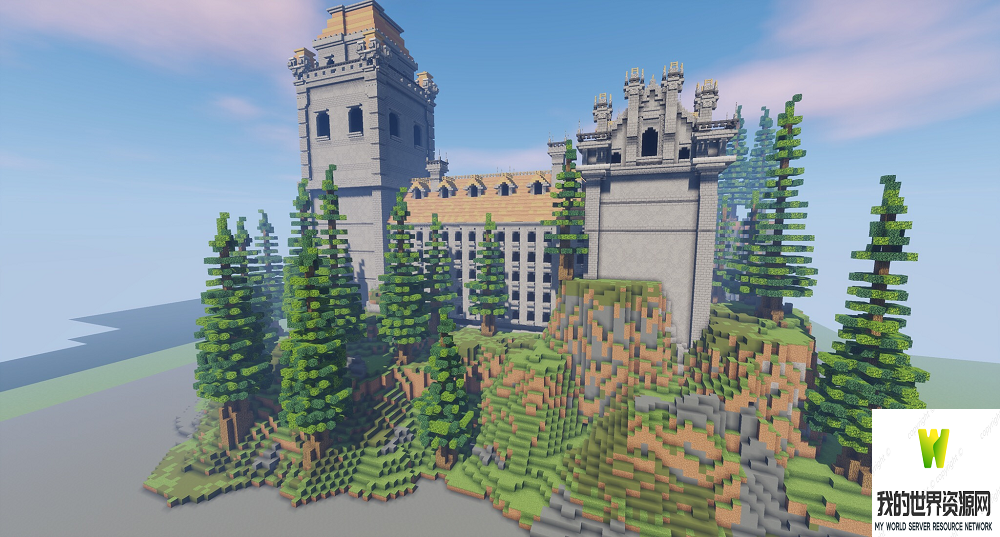 Anif Castle Spawn/Lobby // MANSION // HUB // SPAWN //